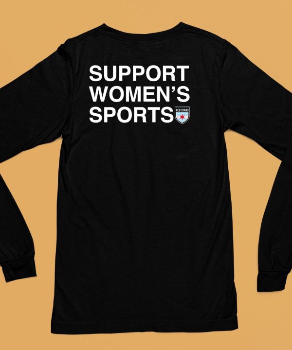 NWSL Chicago Red Stars Support Womens Sports Shirt6