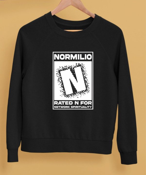 Normilio Rated N For Network Spirituality Shirt5