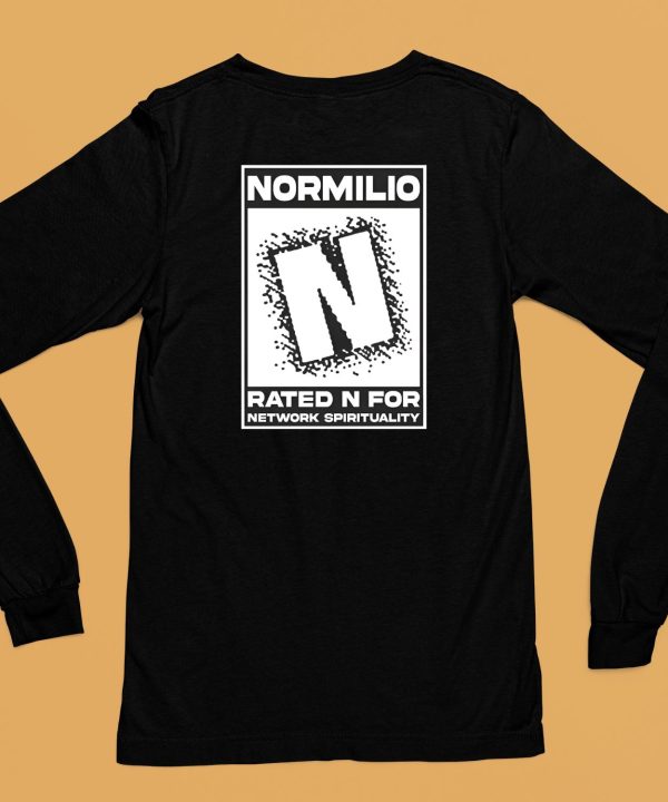 Normilio Rated N For Network Spirituality Shirt6