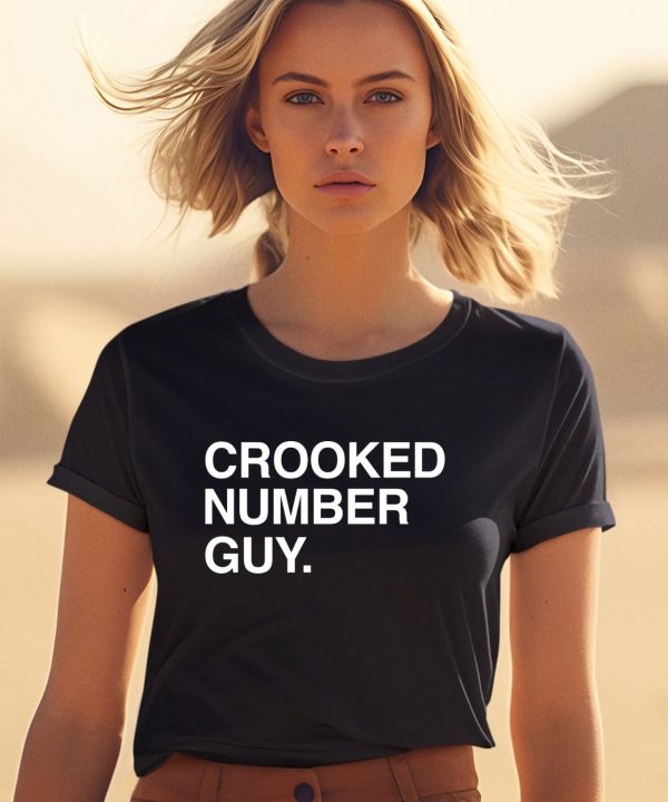 Obvious Shirts Crooked Number Guy Shirt1