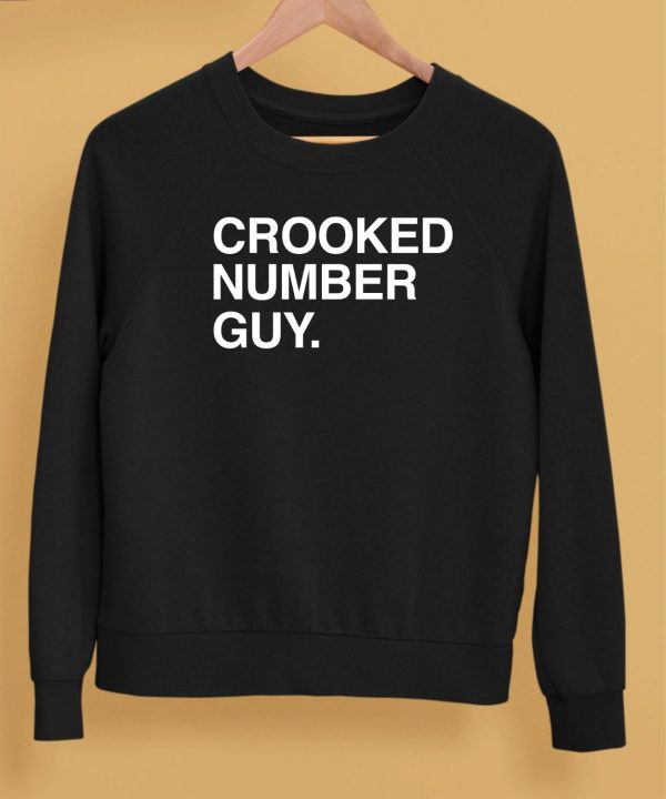 Obvious Shirts Crooked Number Guy Shirt5