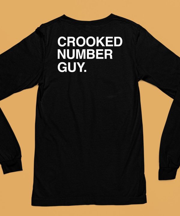 Obvious Shirts Crooked Number Guy Shirt6