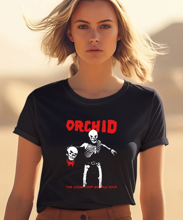 Orchid The Doom Loop World Tour Shirt1