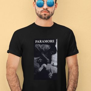 Paramore Black White Band Photo Shirt