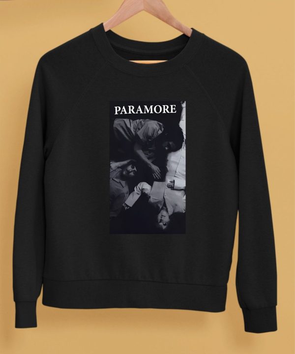 Paramore Black White Band Photo Shirt5