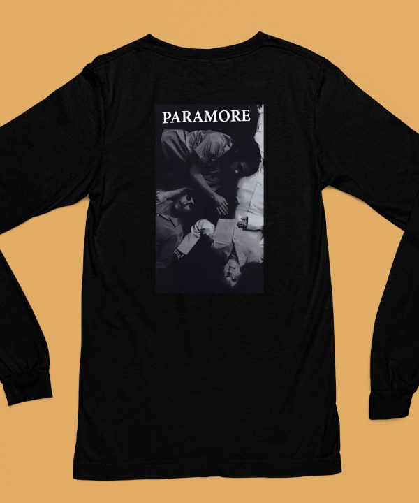 Paramore Black White Band Photo Shirt6