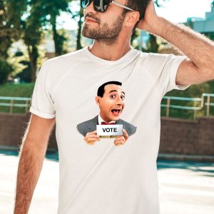 Peewee Shop Secret Word Vote Shirt