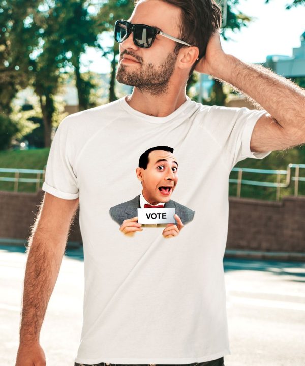 Peewee Shop Secret Word Vote Shirt