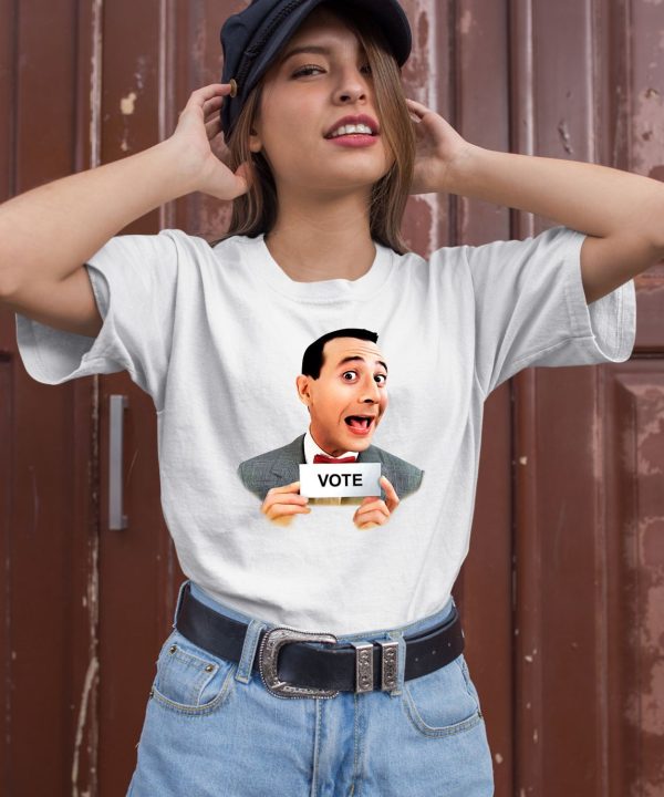 Peewee Shop Secret Word Vote Shirt3