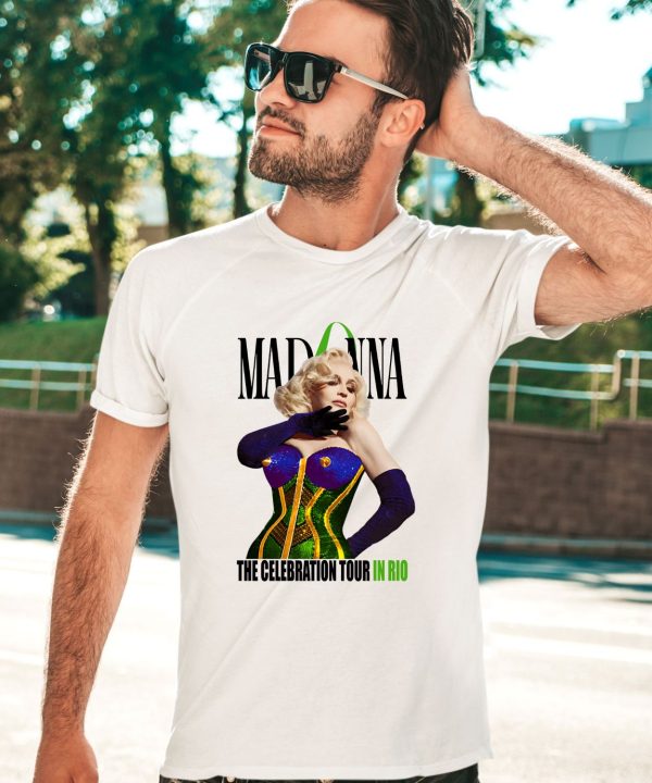 Popse Madonna The Celebration Tour In Rio Shirt