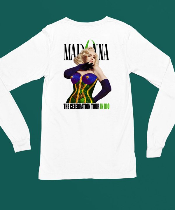 Popse Madonna The Celebration Tour In Rio Shirt6