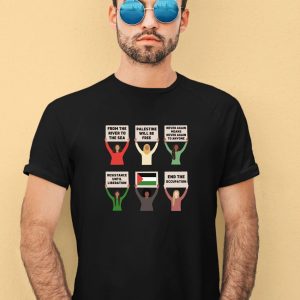 Queercloset Free Palestine Protest Tee