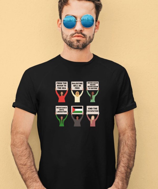 Queercloset Free Palestine Protest Tee