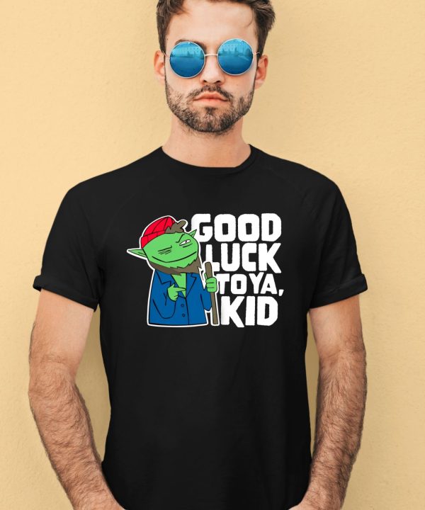 Rareamericans Merch Hank Good Luck To Ya Kid Shirt2