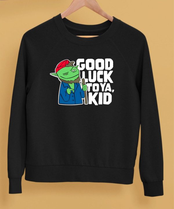 Rareamericans Merch Hank Good Luck To Ya Kid Shirt5