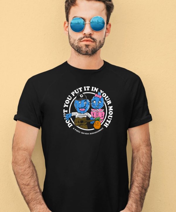 Retrokid Retrontario Dont Put It In Your Mouth Shirt