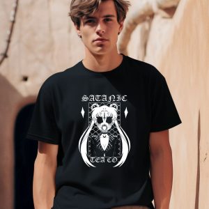 Satanicteaco Blk Mtl Slr Mn Shirt