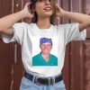 Scottie Scheffler High Fiving Fans Wearing Prison Mike Mugshot Shirt3