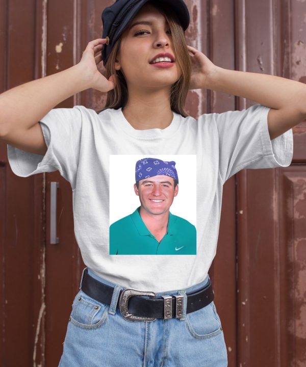 Scottie Scheffler High Fiving Fans Wearing Prison Mike Mugshot Shirt3