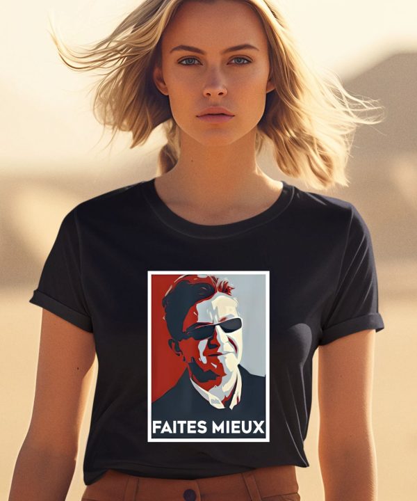 Sebastien Delogu Wearing Faites Mieux Shirt1