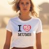 Skip The Boat I Heart Mums Shirt