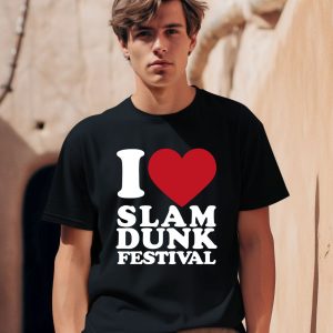 Slamdunkmusic I Heart Slam Dunk Festival Shirt