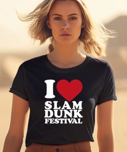 Slamdunkmusic I Heart Slam Dunk Festival Shirt1