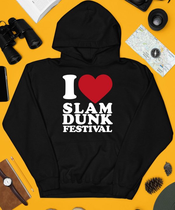 Slamdunkmusic I Heart Slam Dunk Festival Shirt4