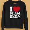 Slamdunkmusic I Heart Slam Dunk Festival Shirt5