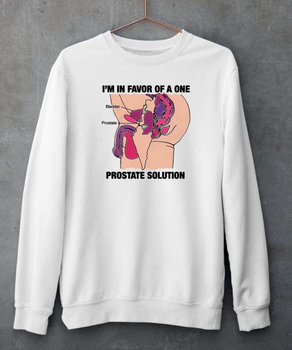 Thegoodshirts Im In Favor Of A One Prostate Solution Shirt5