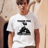 Thegoodshirts Thank You For Your Cervix Shirt0