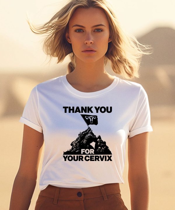 Thegoodshirts Thank You For Your Cervix Shirt1