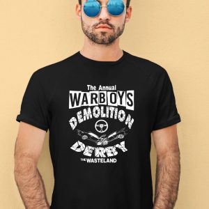 Thegoodshirts The Annual Warboys Demolition Derby Shirt