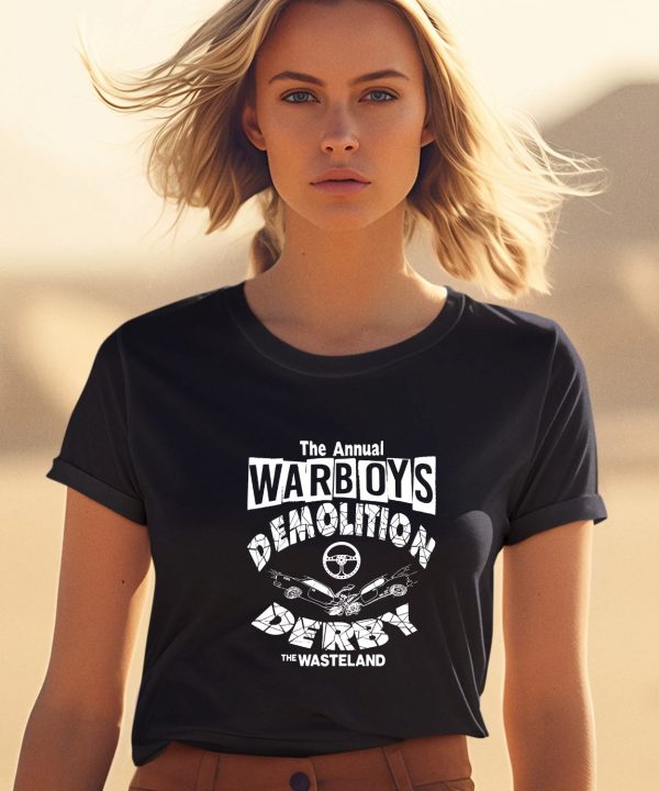 Thegoodshirts The Annual Warboys Demolition Derby Shirt1