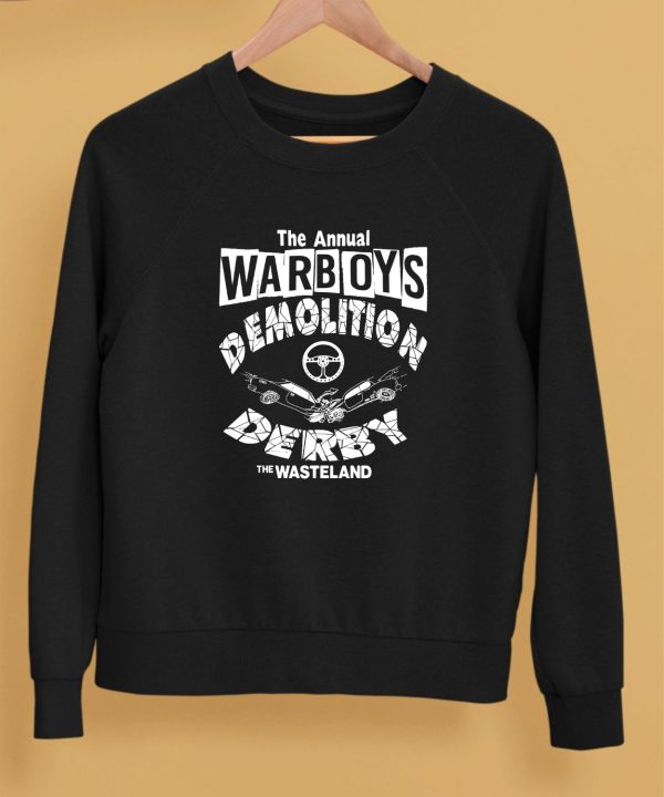 Thegoodshirts The Annual Warboys Demolition Derby Shirt5