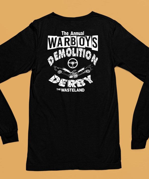 Thegoodshirts The Annual Warboys Demolition Derby Shirt6