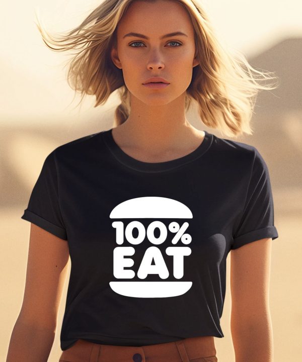 100 Percent Eat Shirt1