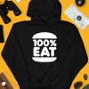 100 Percent Eat Shirt4