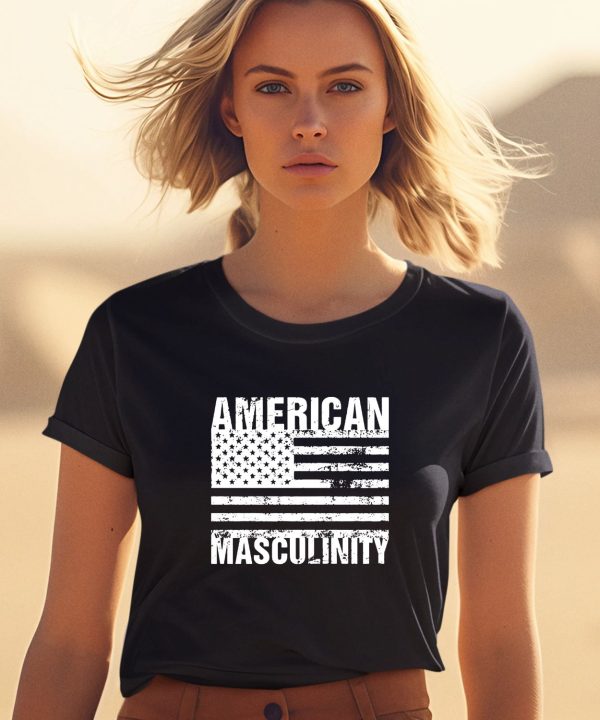 American Masculinity Usa Flag Shirt1