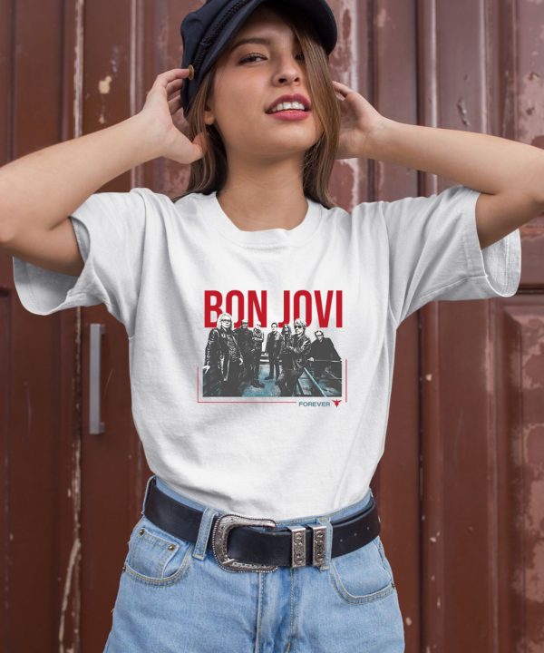 Bonjovi Forever Band Cut Out Shirt3