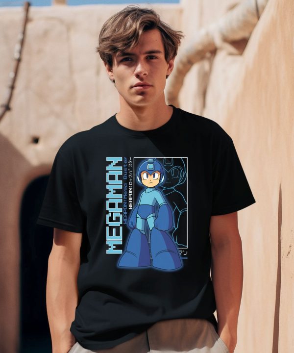 Capcom Megaman Large Print Shirt