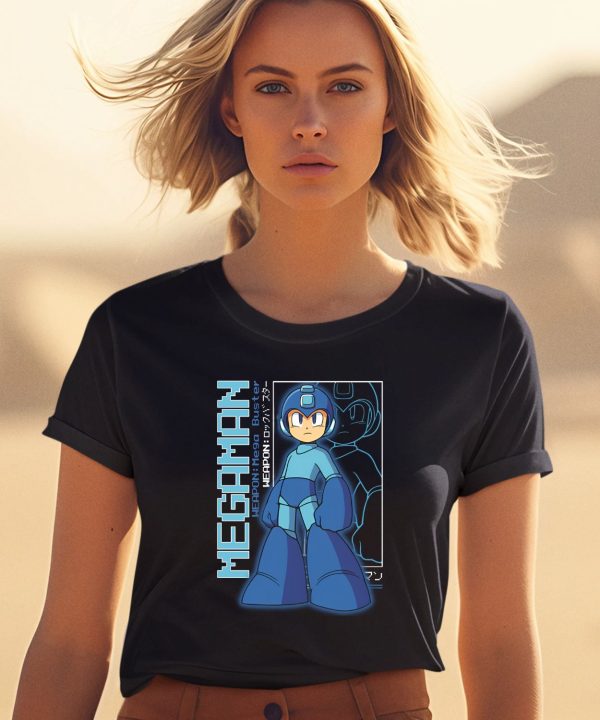 Capcom Megaman Large Print Shirt1