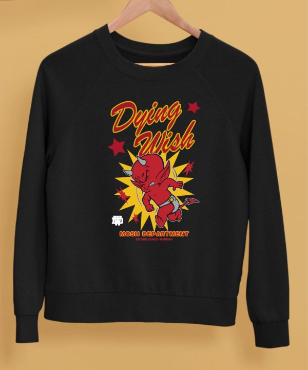 Dying Wish Devil Mosh Department Shirt5