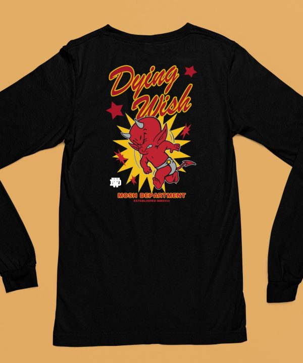 Dying Wish Devil Mosh Department Shirt6