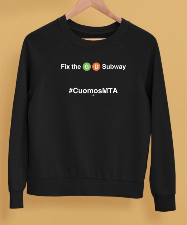 Fix The Gd Subway Cuomosmta Shirt5