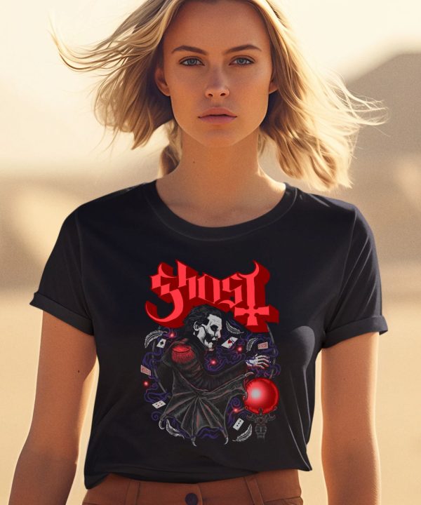 Gimmemetal Merch Ghost Crystal Ball Shirt