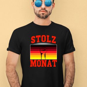 Heiko Wearing Stolz Monat Shirt