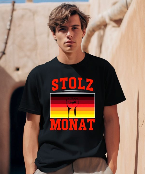 Heiko Wearing Stolz Monat Shirt0