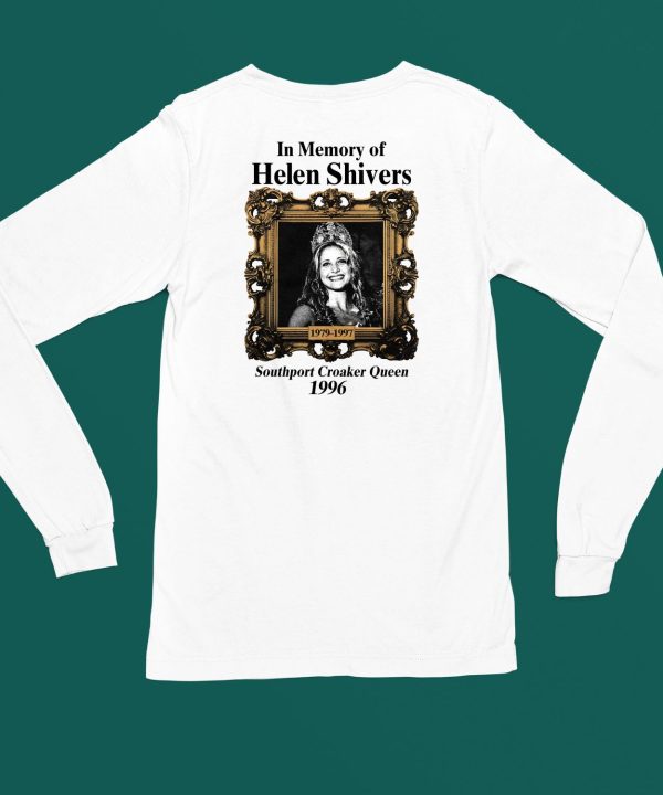 In Memory Of Helen Shivers Southport Croaker Queen 1996 Shirt6