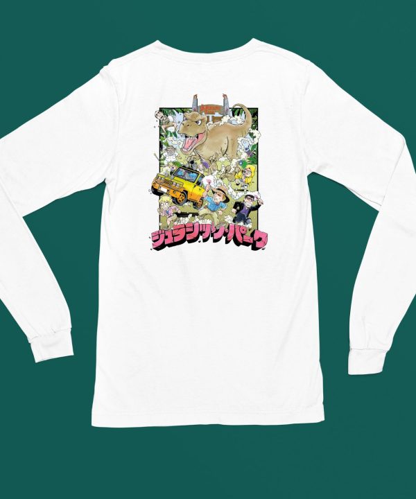 Jurassic Park Limited Edition Anime Art Shirt6